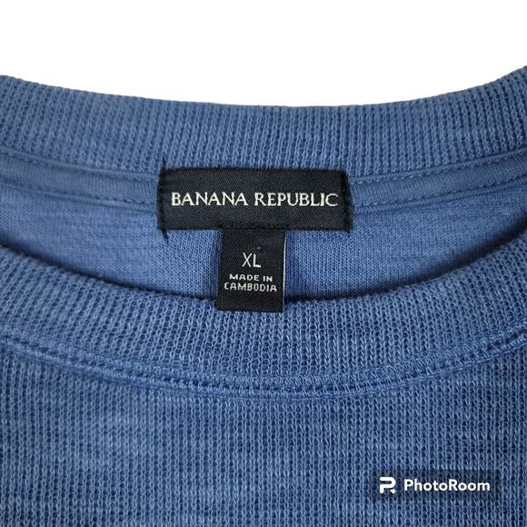 Banana Republic Men's Long Sleeve Double Knit Crewneck SZ XL - Picture 6 of 6